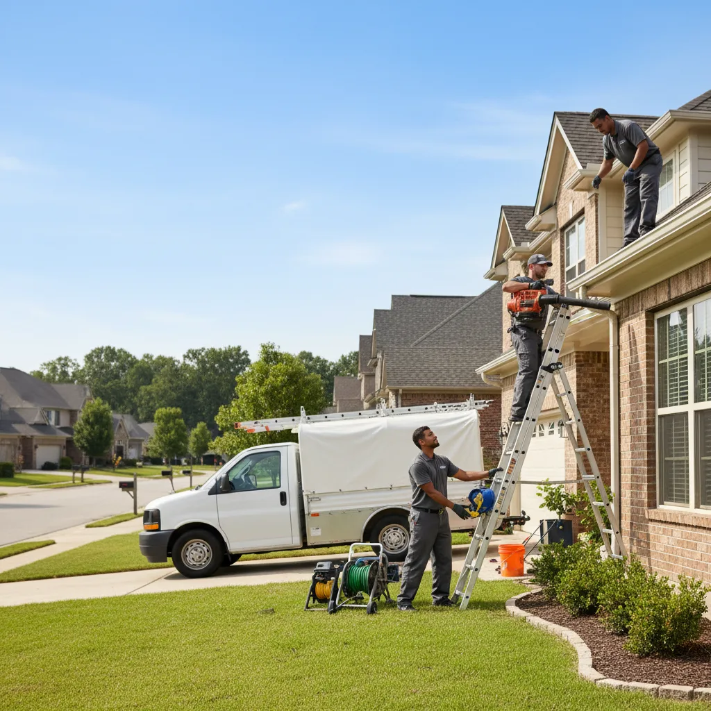 Home Gutter Service in Barling, AR near me